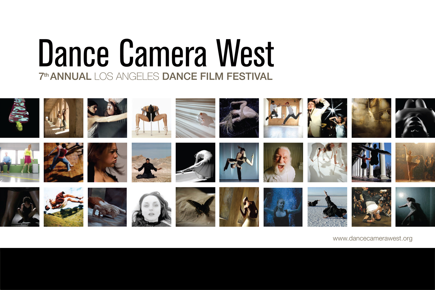 Dance Camera West film festival programme