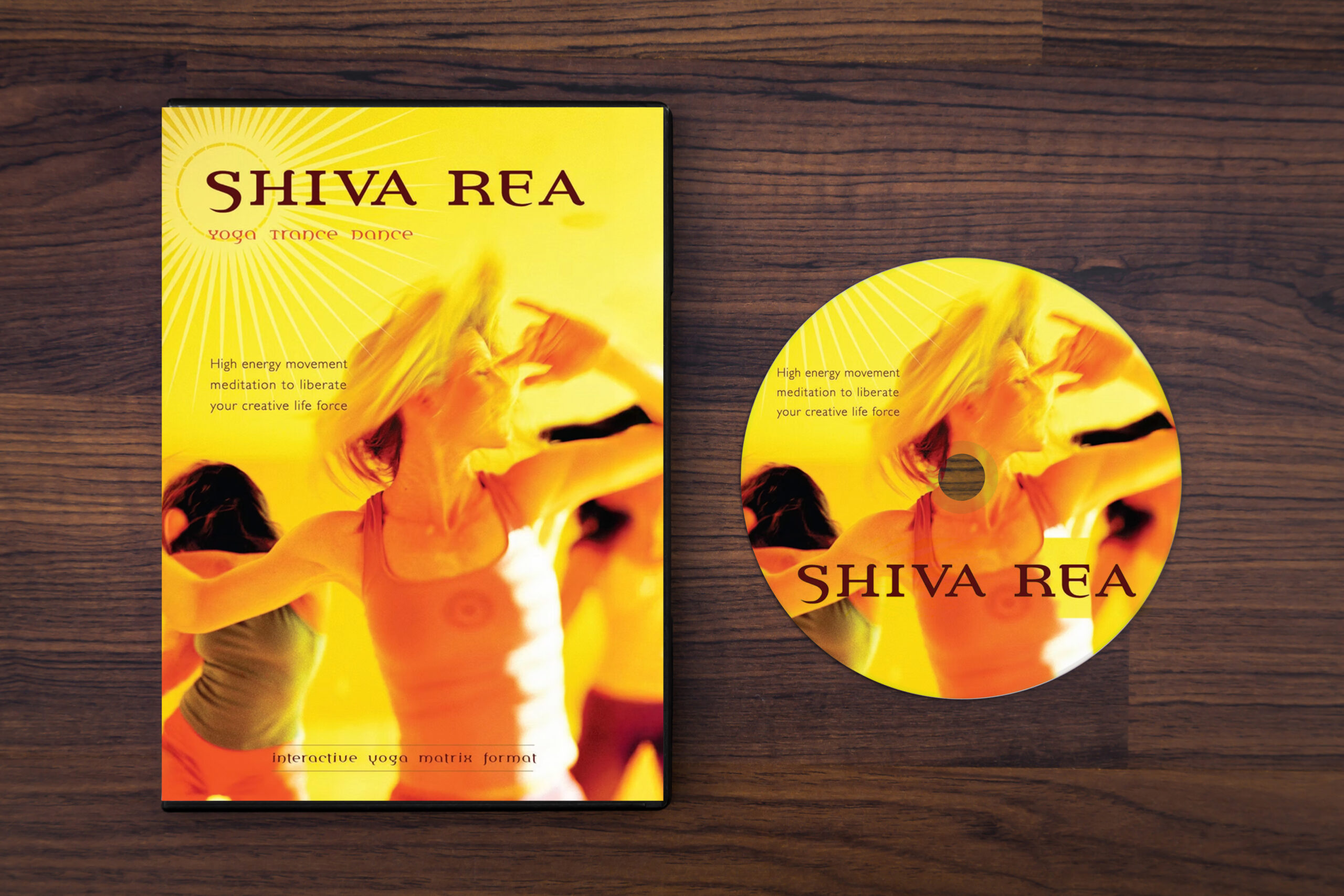 Shiva Rea DVD packaging
