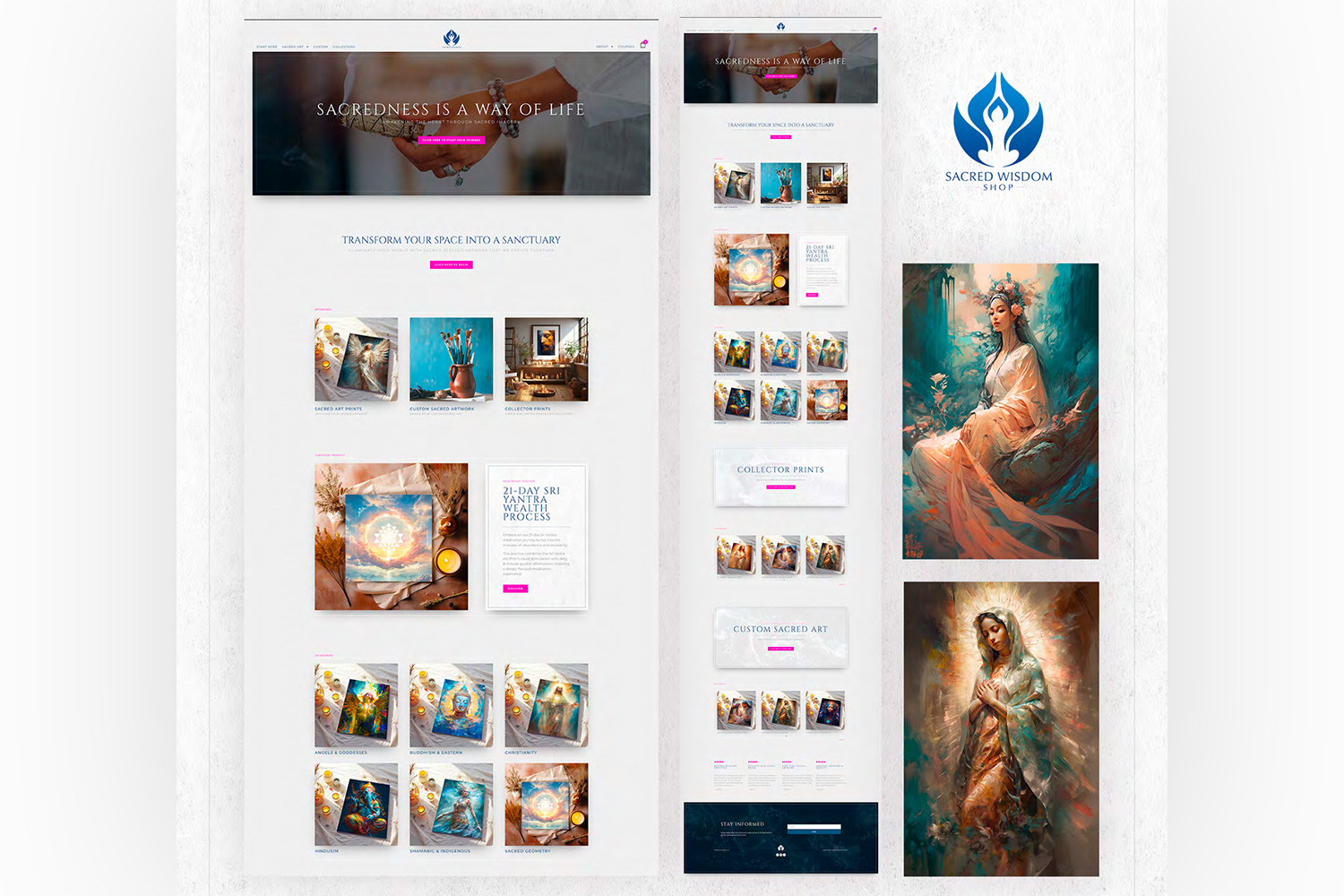 Website design